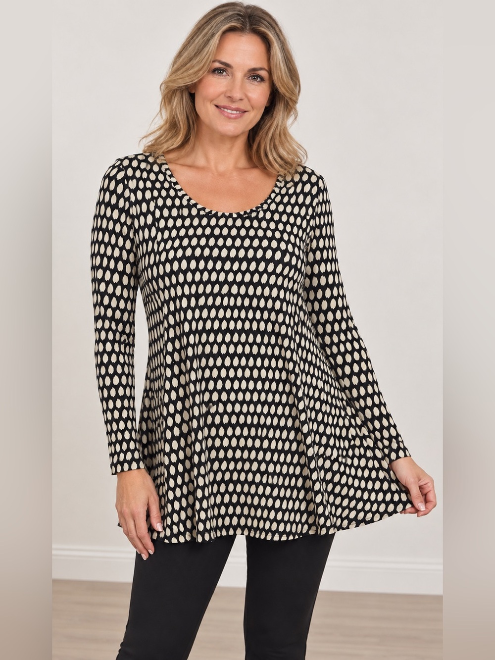 DKR Apparel Long sleeve Princess Cut Tunic